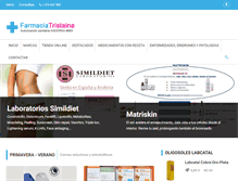 Tablet Screenshot of farmaciaenandorra.com